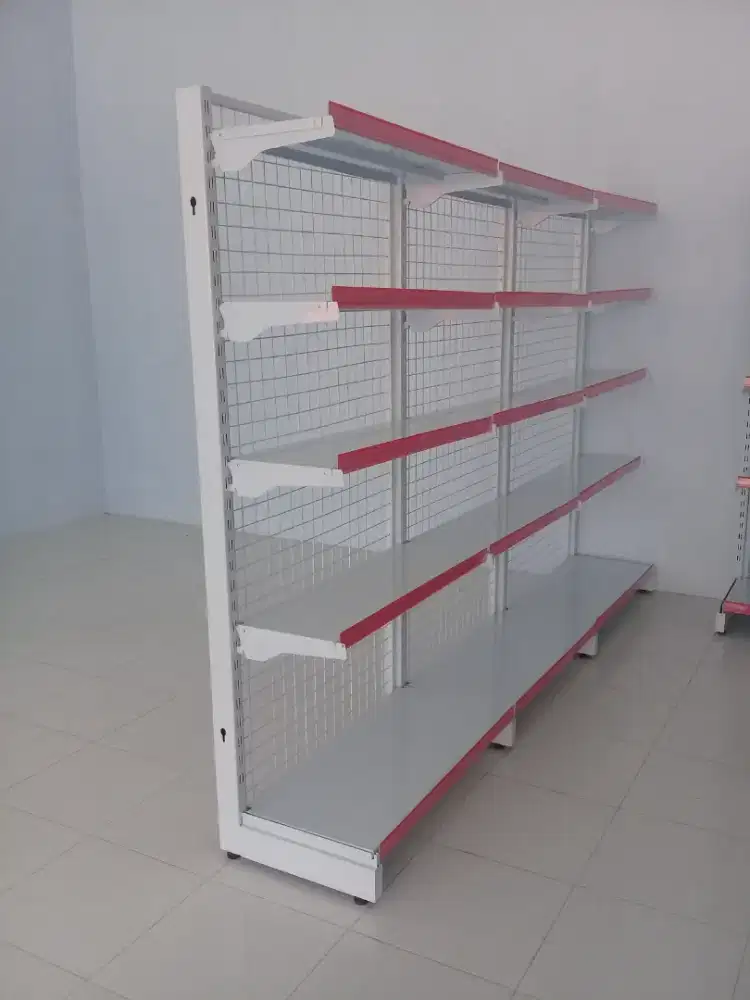 Rak toko petshop dan minimarket , swalayan