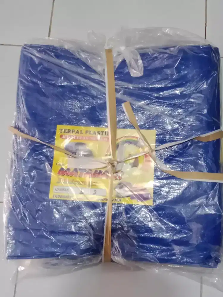 TERPAL PLASTIK UKURAN 3X5 DAN 4X5 MATAHARI PELANGI
