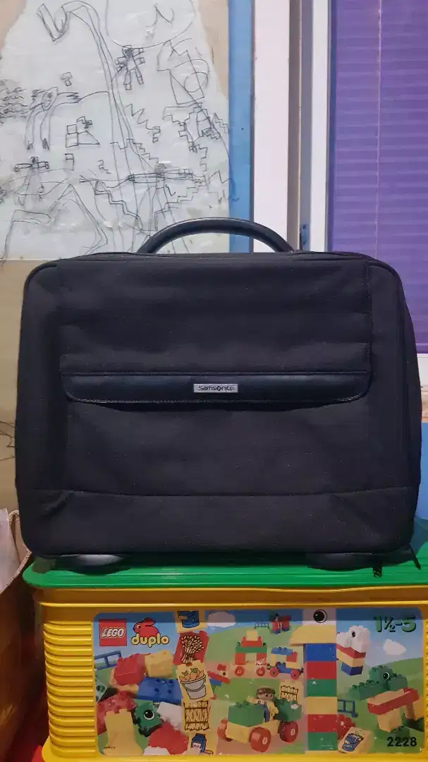 tas koper tas kantor suitcase samsonite