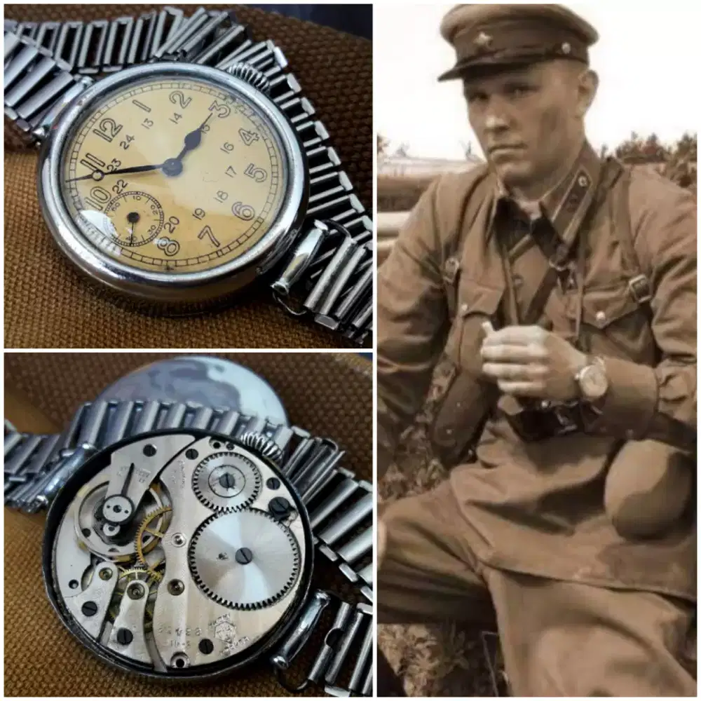 Soviet Military Watch WW2 1940 omega longines hamilton tag heuer seiko