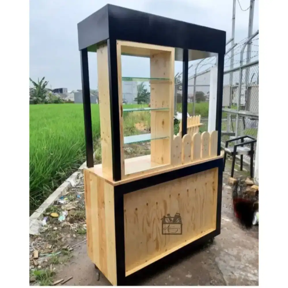 GEROBAK JUALAN | BOOTH  | JATI BELANDA MURAH