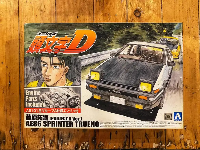 Initial D AE 86 sprinter trueno project D Version