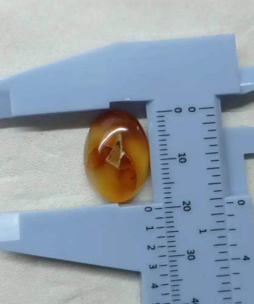 Batu cincin combong asli natural