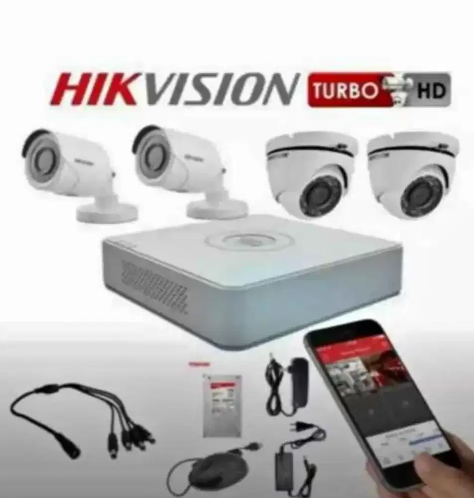 Kamera cctv paket lengkap plus pemasangan