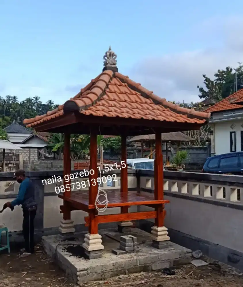 Gazebo tembau karya nak bali