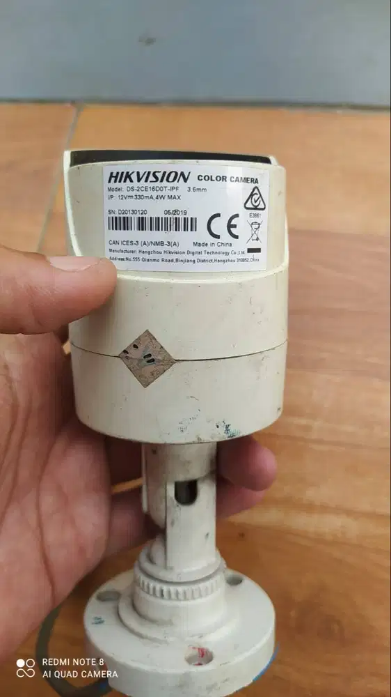 Camera cctv murah second hikvision outdoor 2mp ciledug