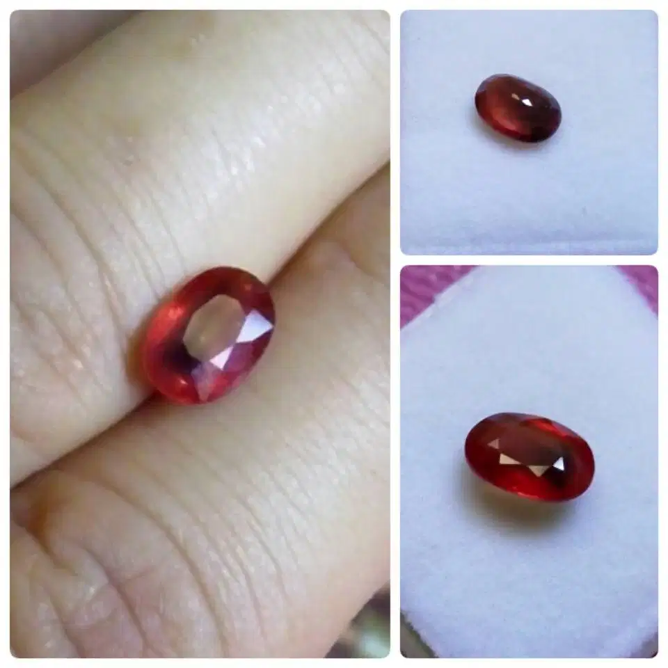 1,39 carat Oval cut Natural Sapphire Thailand