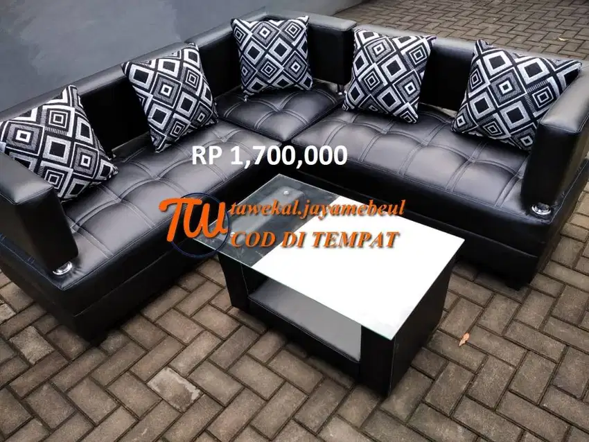 SOFA SUDUT SOFA RETRO SOFA JASMINE SOFA JAGUAR BERBAGI MODEL SOFA L
