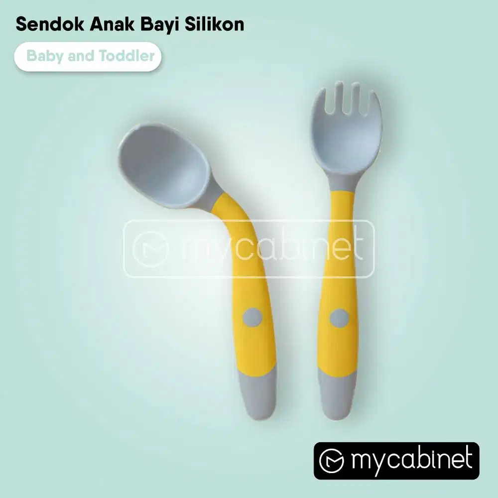 Sendok Anak Bayi Balita Silikon Lembut Lentur Murah Berkualitas