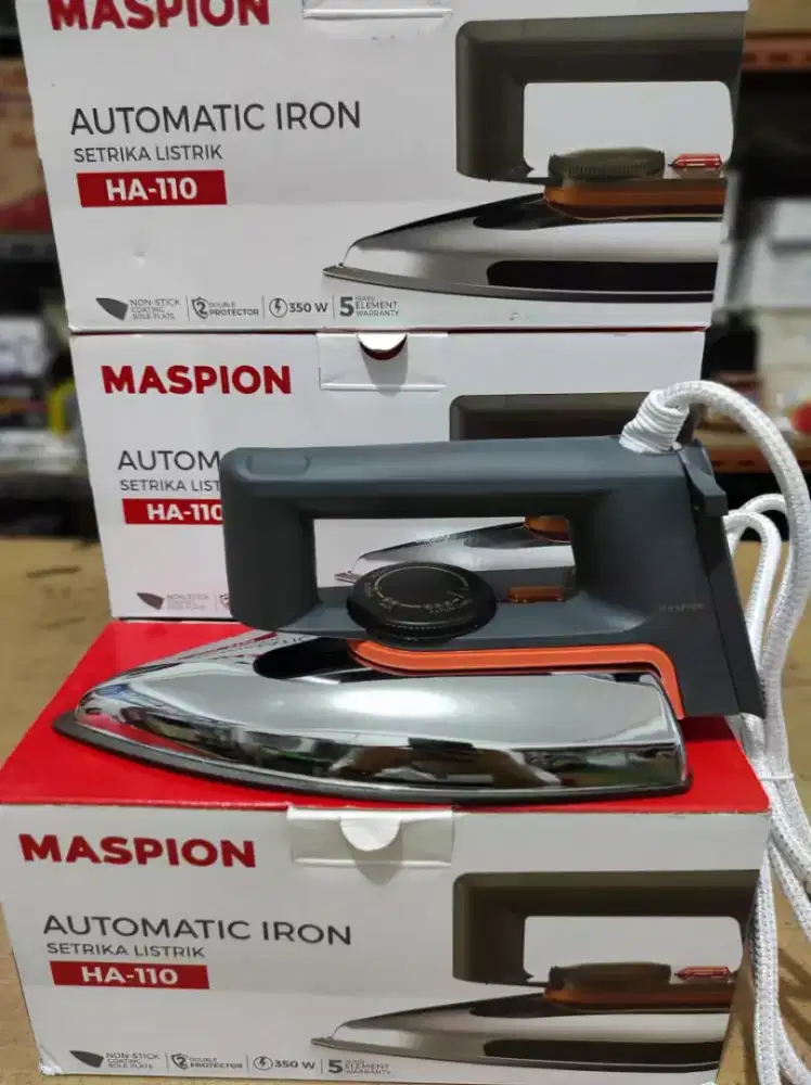 SETRIKA MASPION HA-110 (BARU dan BERGARANSI 1TH)