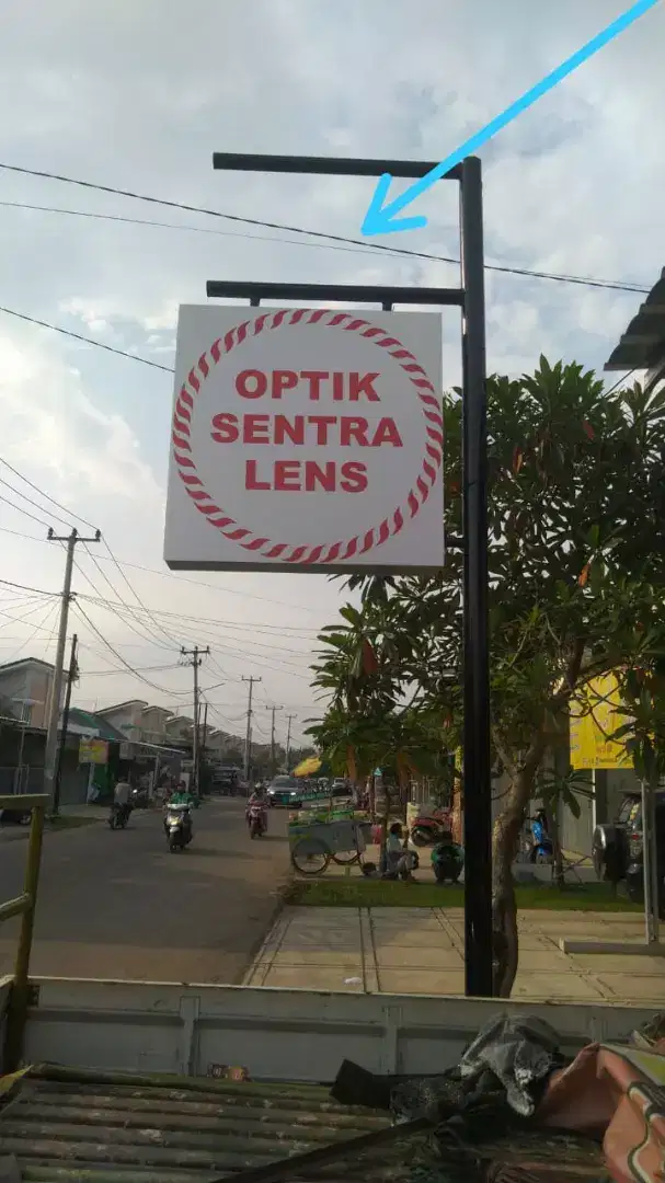 Neonbox OPTIK SENTRA LENS 120x120cm