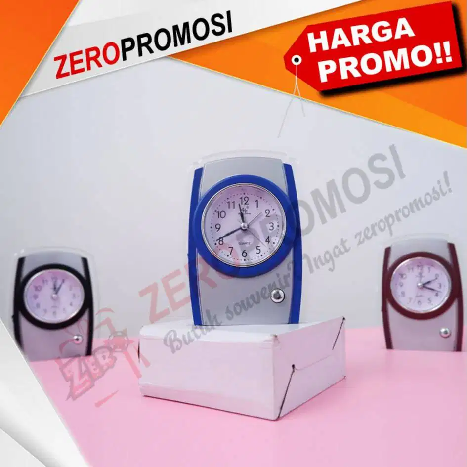 Souvenir Jam Meja Analog Promosi JMP-819