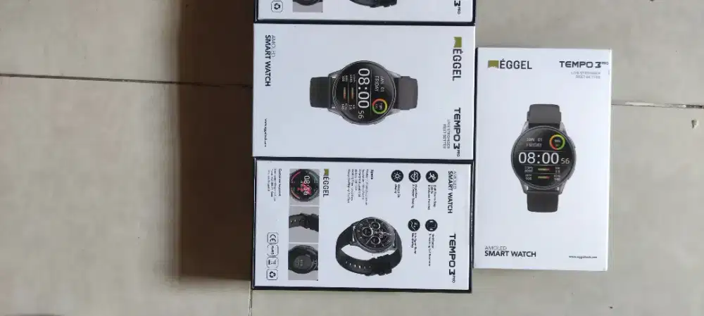 Smart watch arloji android valor layar amoled BNIB