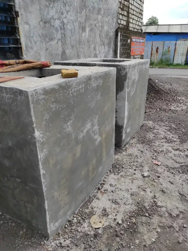 Tandon bak air beton cor tanam