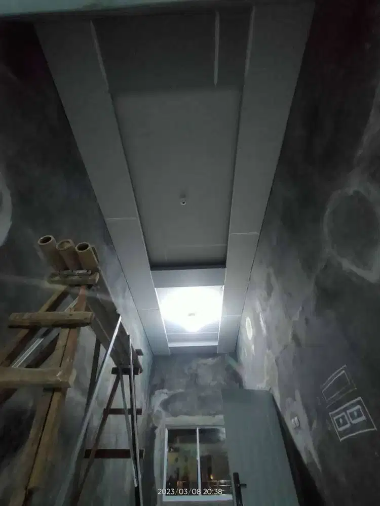 Dekorasi rumah minimalis plafon gypsum murah