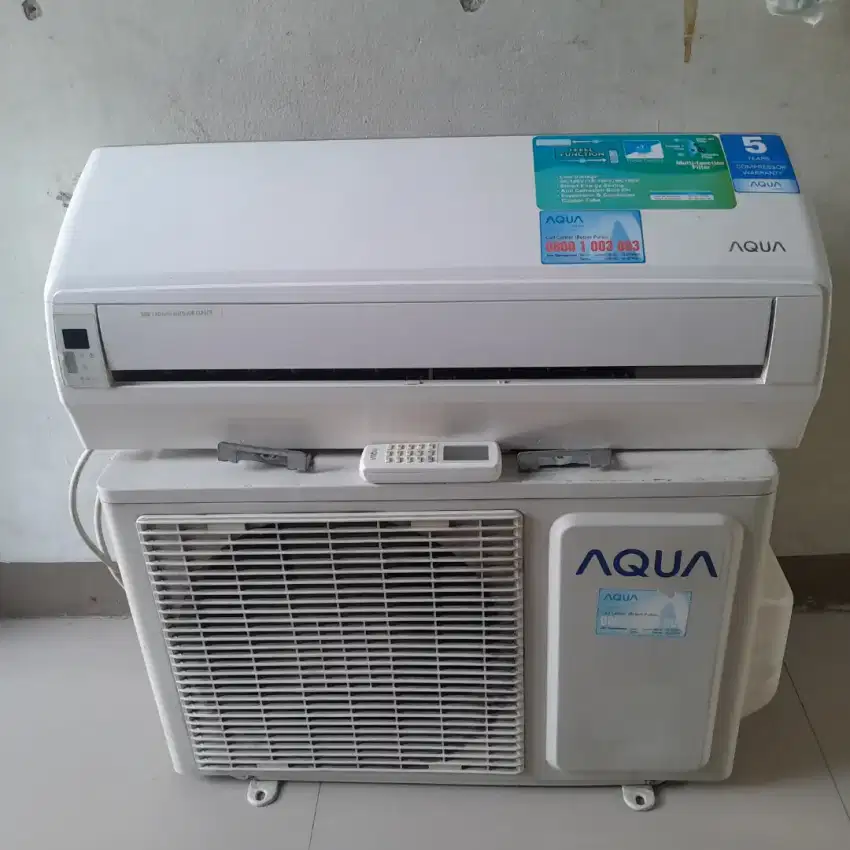 TUKAR TAMBAH AC AQUA JAPAN LOW WATT R410a PLUS PASANG DINGIN