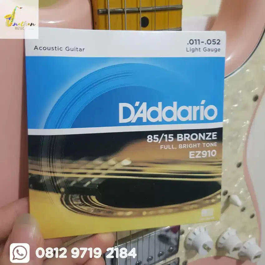 Senar Gitar Akustik D Addario EZ910
Acoustic Guitar Strings