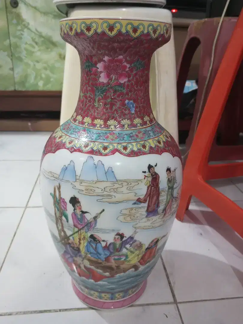 Jual Cepat Vas Antik 8 Dewa