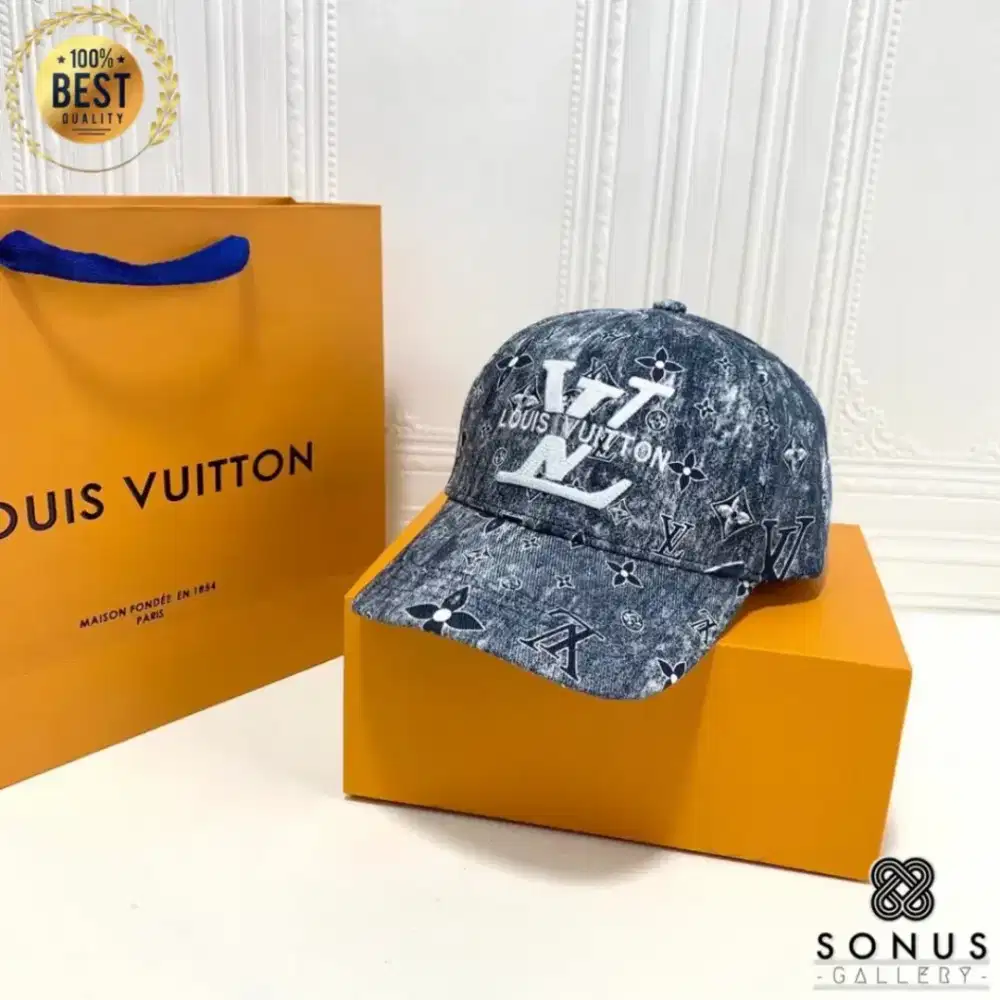 TOPI LOUIS VUITTON ABSTRACT BASEBALL IMPORT