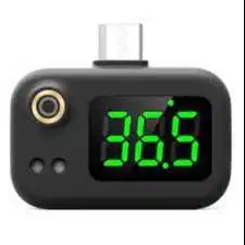 Canggih -Termometer Non Contact mini portabel colok langsung ke HP