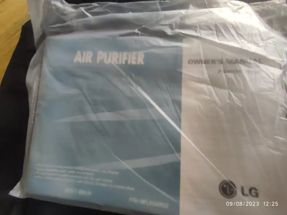 Air purifier LG nano plasma LCD ips touchscreen + remot + anti nyamuk