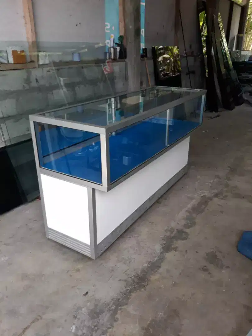 Etalase konter pulsa HP free ongkir