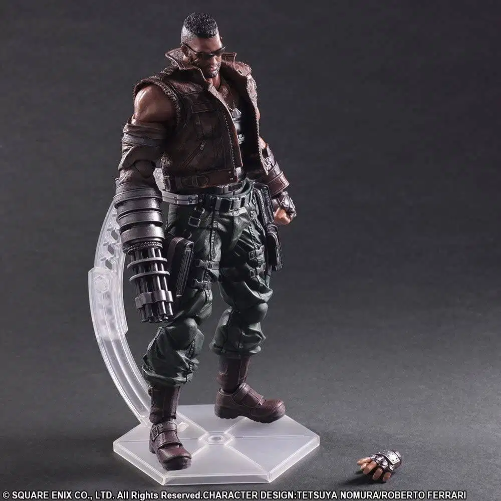 Final Fantasy 7 Remake Play Arts Kai : Barret Wallace