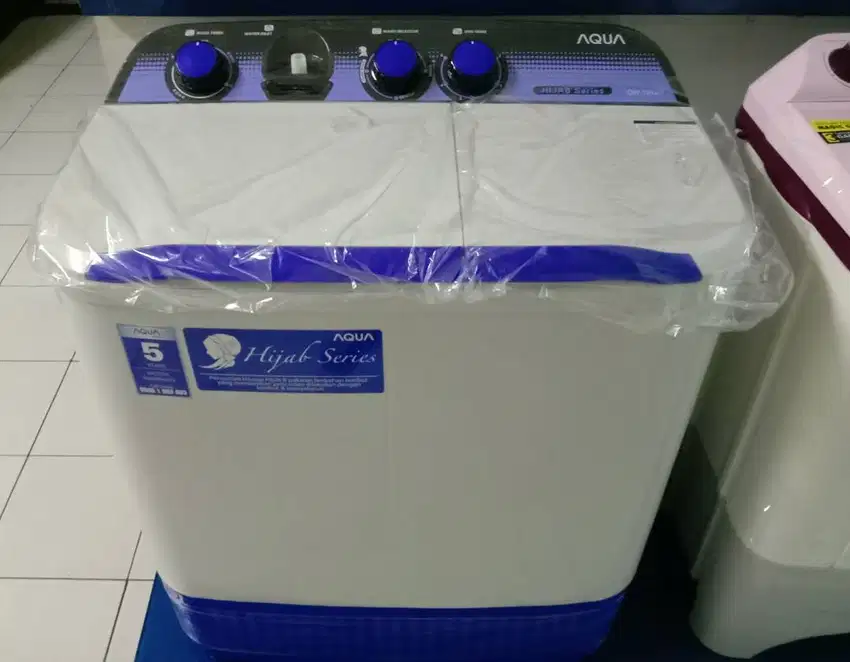 Mesin Cuci 2 Tabung 7 Kg Aqua Baru Denpasar