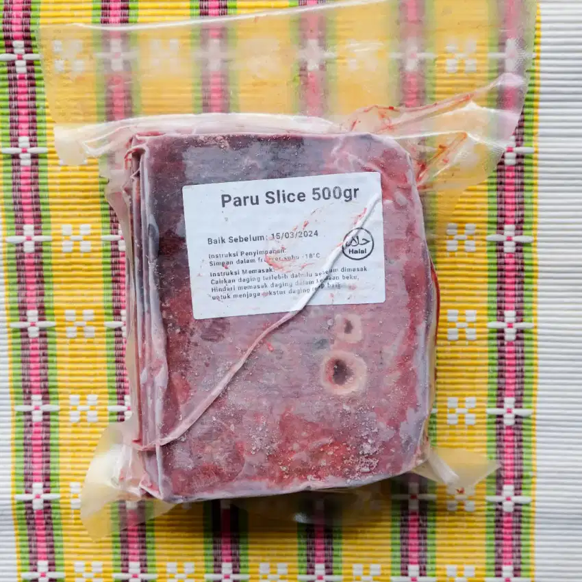 Daging Sapi Slice Paru (500gram)