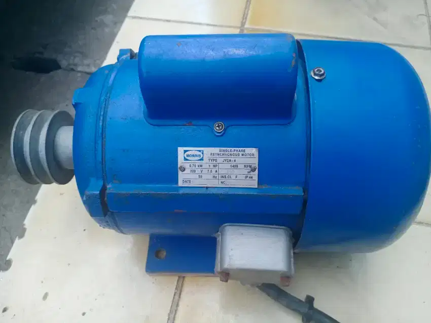 Di Jual Single Phase ASyncronous Motor 0,75KW / 1Hp