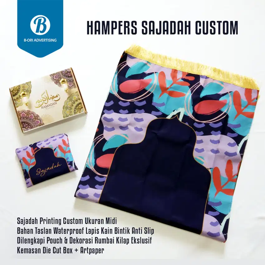 Sajadah Printing - Waterproof | Desain Custom