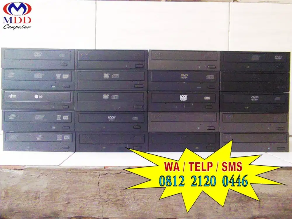 Jual DVD (Rom/Combo/Rw) SATA Second Untuk Komp PC (Harga Terjangkau)