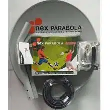 Parabola mini dan parabola jaring TV Nasional lengkap