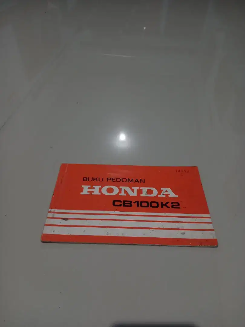 Buku pedoman pemilik honda cb 100 k2 gelatik ori