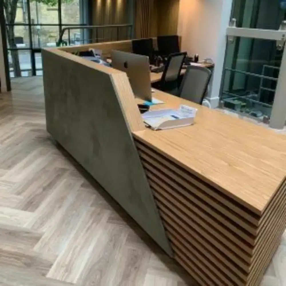 Meja resepsionis - meja kasir