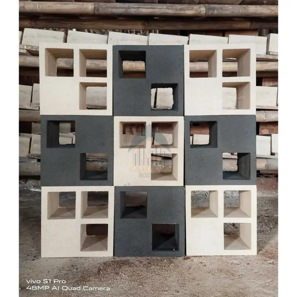 Loster beton, loster minimalis, loster putih, loster bata