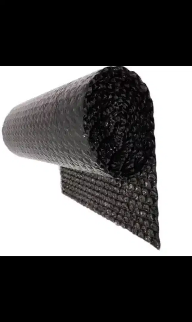 Buble wrap 127 meter ready warna putih dan hitam tebal kuat
