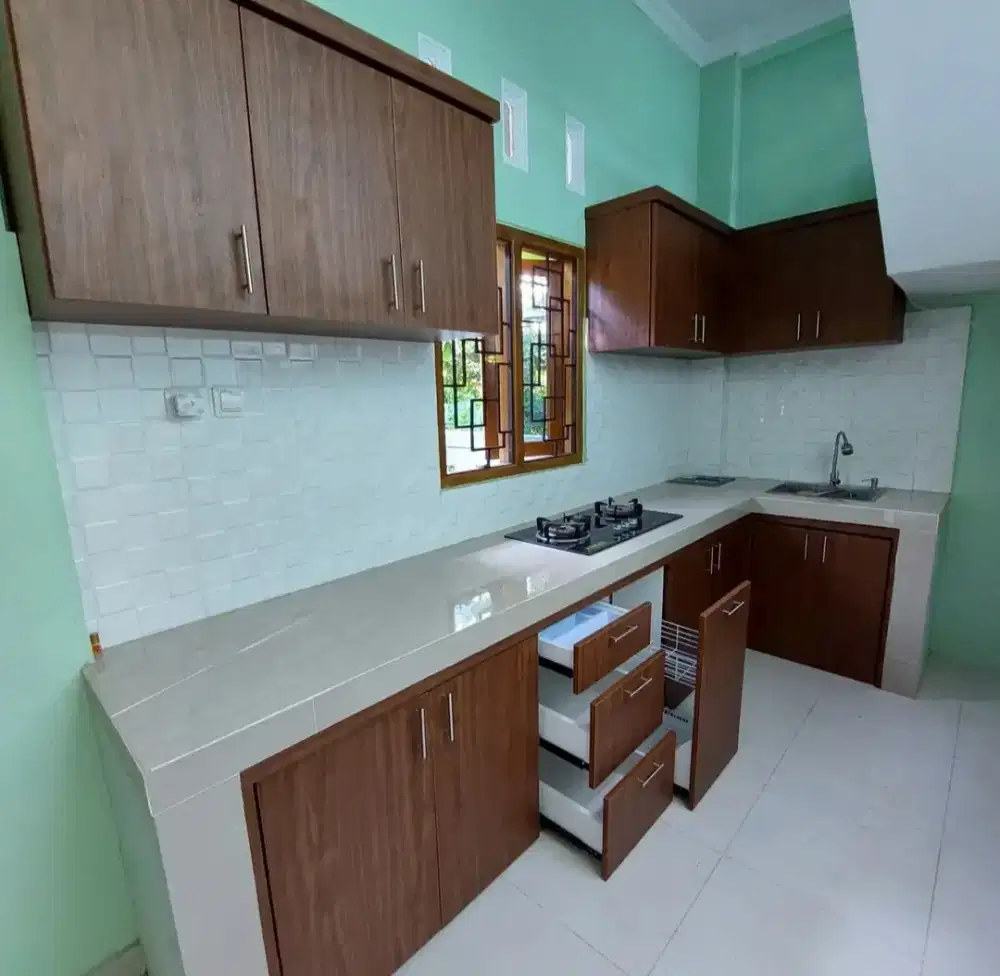 Kitchen Set // Meja Dapur Kicen Lemari Kabinet HPL interior