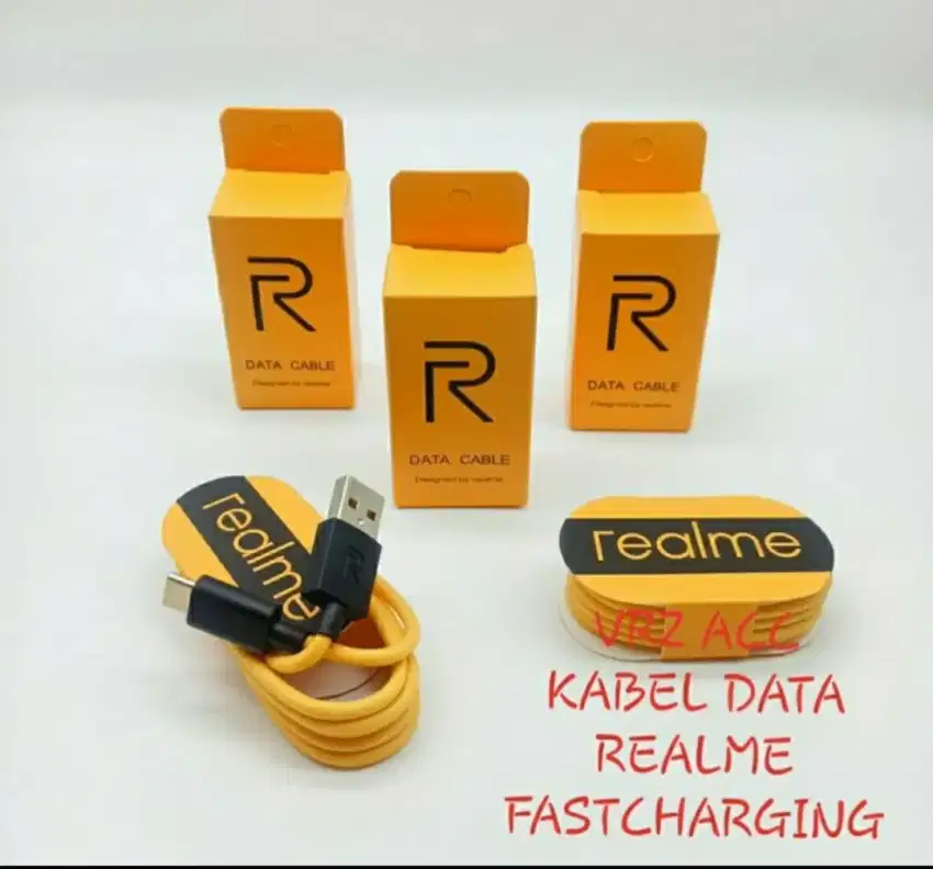 Kabel Data Realme Type C support Fast Charging 2.4 A New