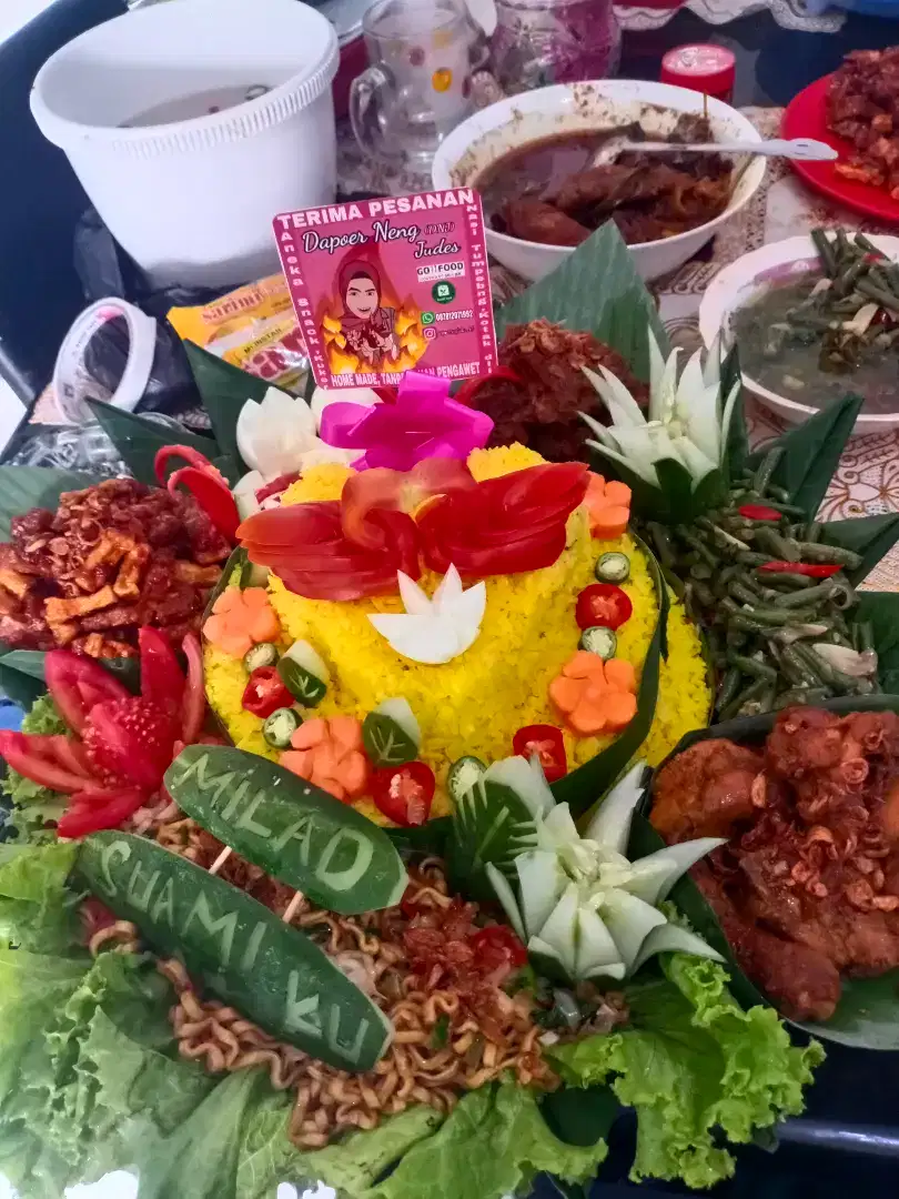 nasi tumpeng,nasi kotak,dll rasa berkwalitas sdh teruji dnj