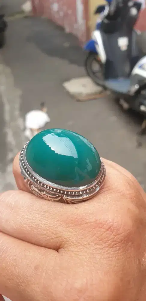 Cincin Batu Bacan Lawas Jumboh, bebas penyakit