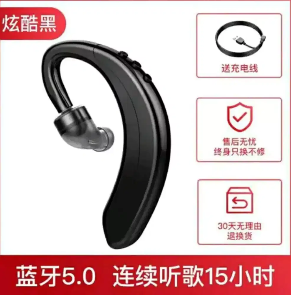 Headset wireless sporty 5.0