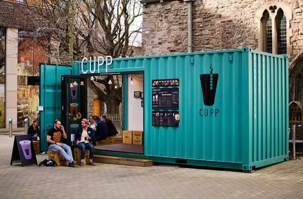 container cafe/outlet2 pake Container dll type 20ft , jual beli sewa