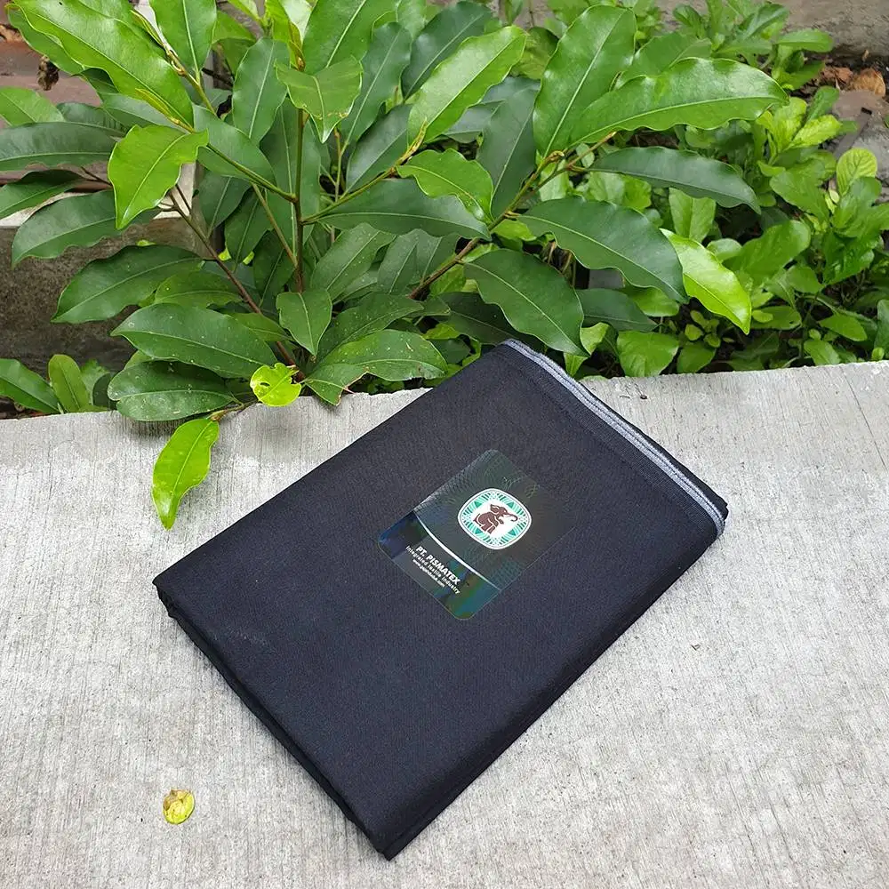 Sarung Gajah Duduk Hitam Polos