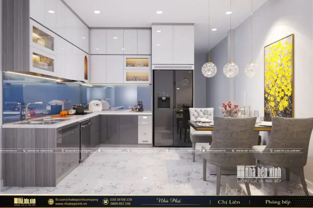 KITCHEN SET MINIMALIS COSTUM TERBARU