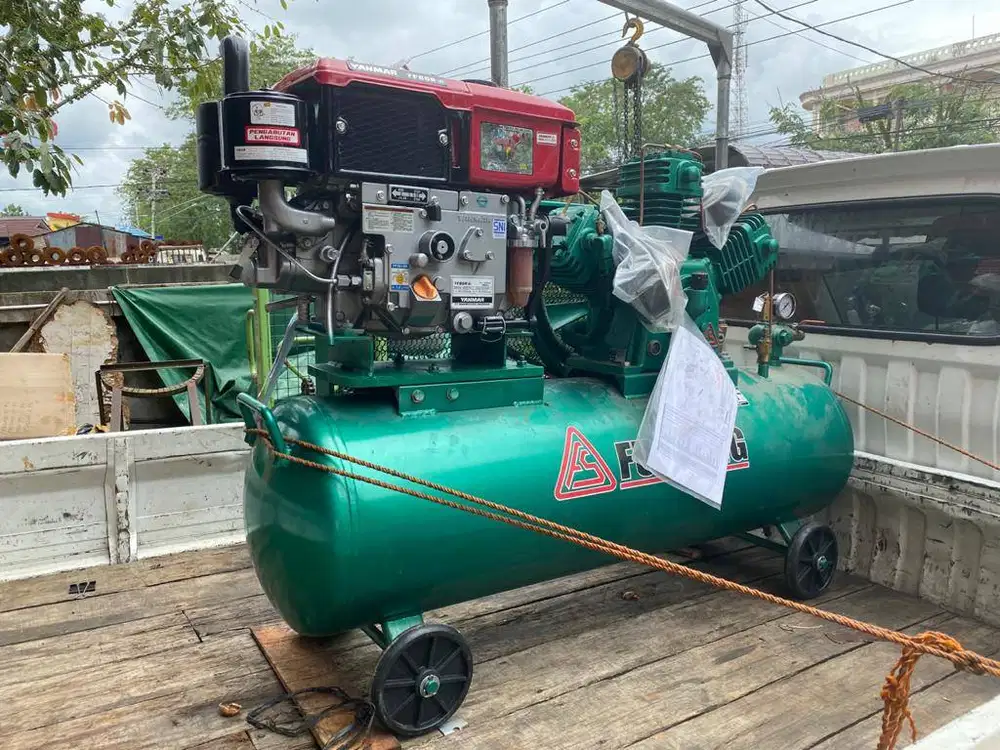 Air Compressor / Kompressor udara Fusheng Buat POM Bensin, Ban dll