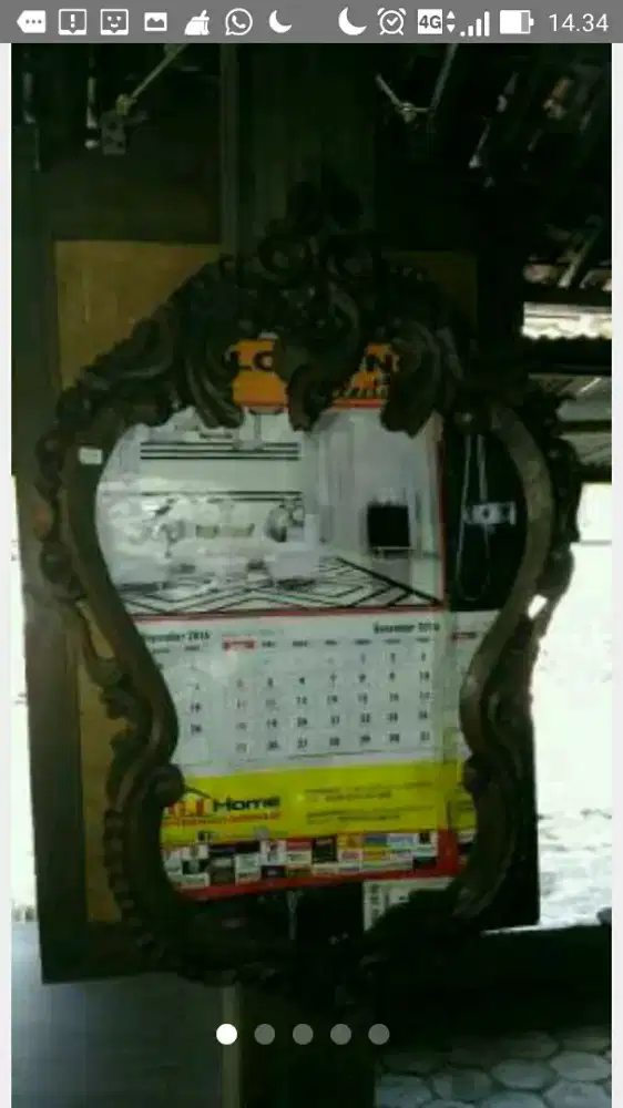 Kapstok dan mirror lawasan