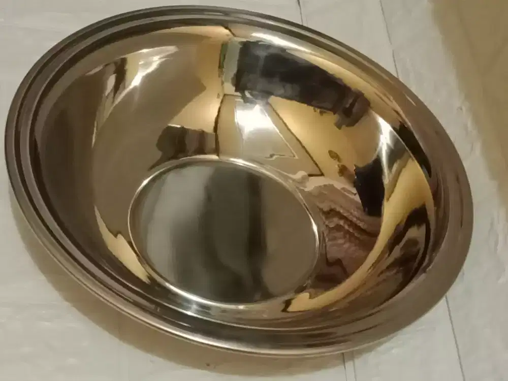 Baskom stainless steel Bagus