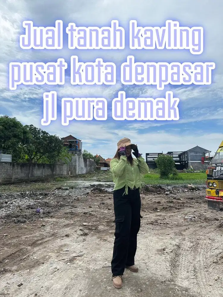 Buc Dijual Tanah Kavling Pinggir Jalan Pura Demak Denpasar Barat Tanah