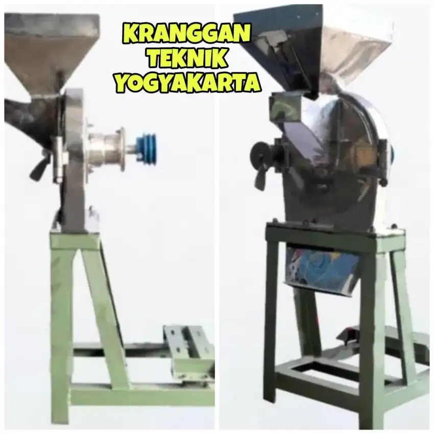 (KRANGGAN TEKNIK)diskmill ffc 23 stainless penepung beras kopi jagung